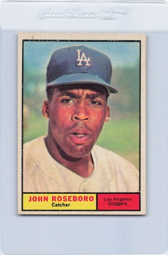 1961 topps 363 - #363, roseboro