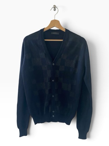 Prada cardigan uomo lana - prada,